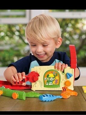 LeapFrog Scout's Build & Discover Take Apart Tool Set Toy Tools Musical COMPLETE